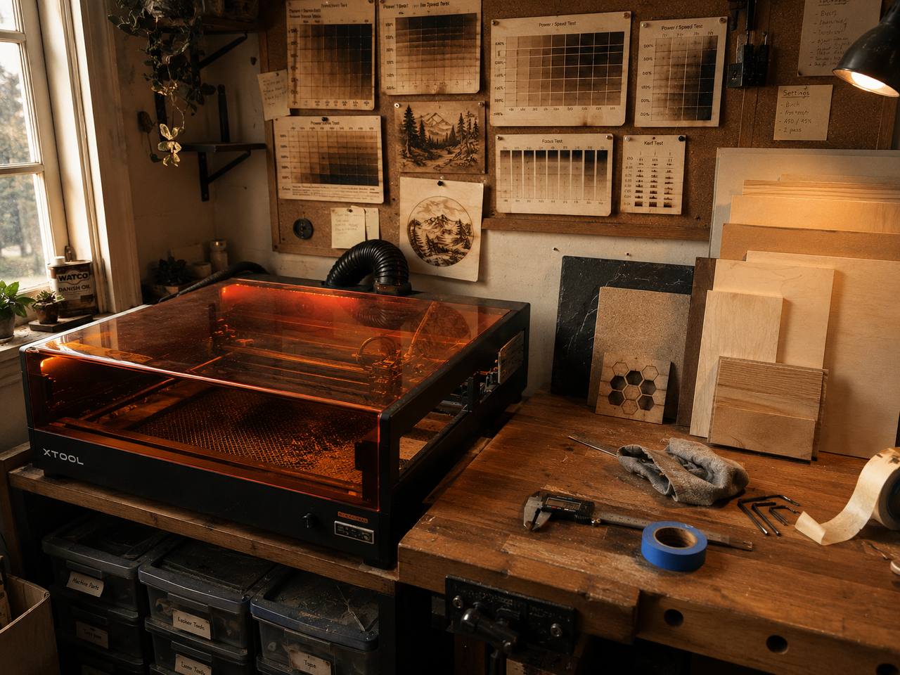 A perfectly cut and engraved wood piece